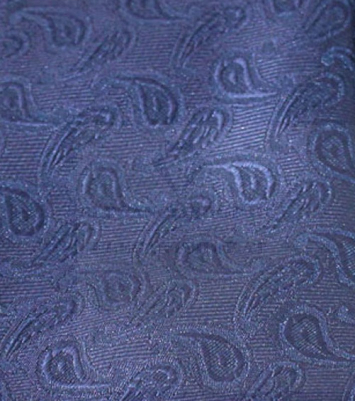  NM Slim Krawatte - Blau gemustert